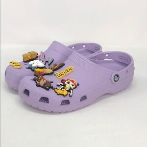 Crocs Classic Clog x Justin Bieber Drew House Lavender Unisex Clogs - Size 10